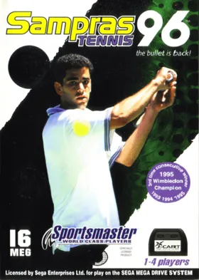 Sampras Tennis 96 (Europe) (J-Cart) box cover front